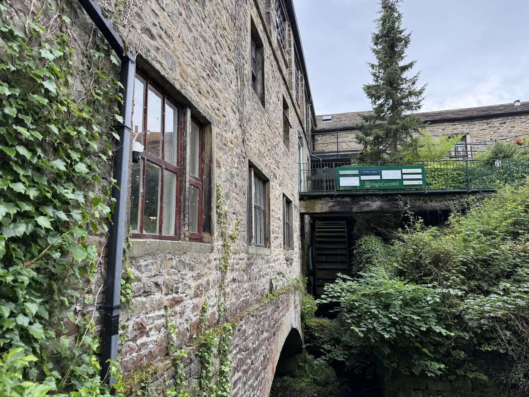 High Corn Mill beside the Eller Beck